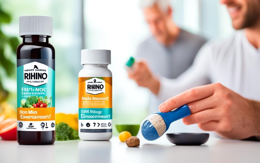 how to use rhino male enhancement