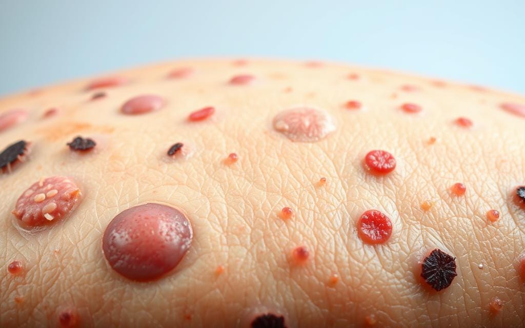 types of skin infections