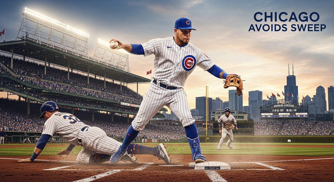 Brewers vs Cubs: Chicago Avoids Sweep in Tense NLDS Game