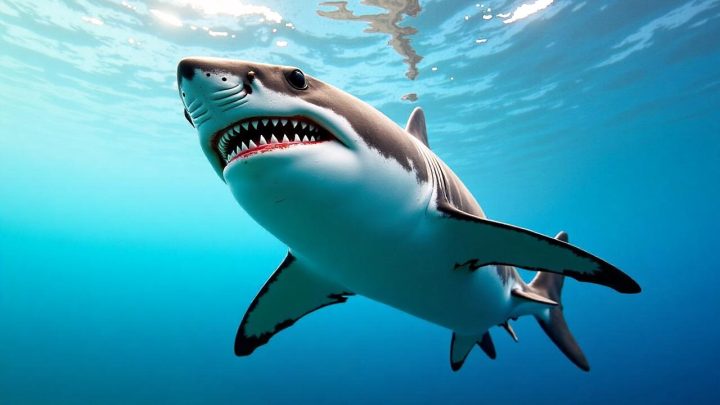 Man killed in shark attack off Queensland coast in second fatal incident in Australia in two weeks
