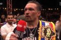 Usyk reveals heartbreaking text from daughter in bomb shelter before Verhoeven fight