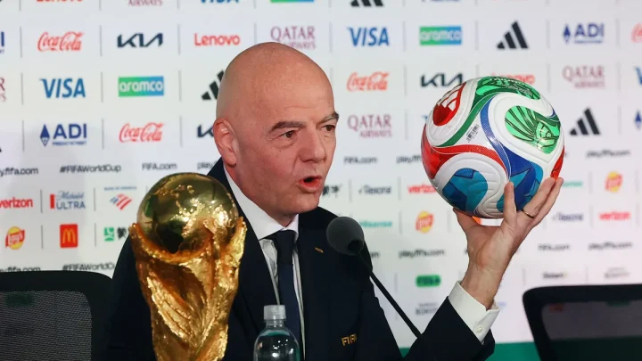 World Cup 2026 live: Gianni Infantino says ‘chill, relax’ after referee was denied entry to US
