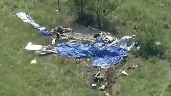 Twelve dead after plane carrying skydivers crashes in Missouri, police say