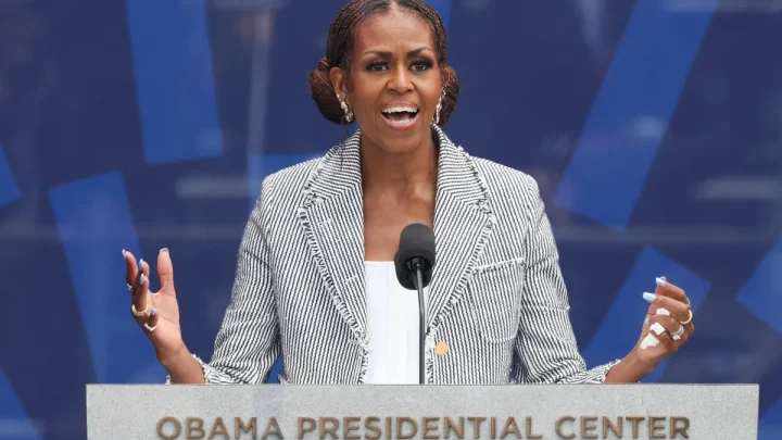 Michelle Obama says Barack did not ‘melt from the heat’ during presidency