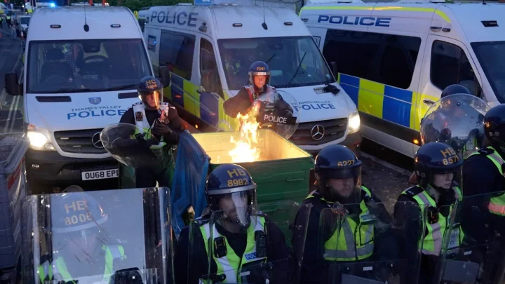 Bricklayer jailed after lobbing bin at bystander during violent Henry Nowak disorder in Southampton