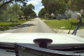 Teen electric scooter rider collides with police vehicle after running stop sign