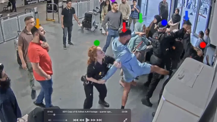 Female police officer punched in Manchester airport assault urges attacker to ‘show remorse’