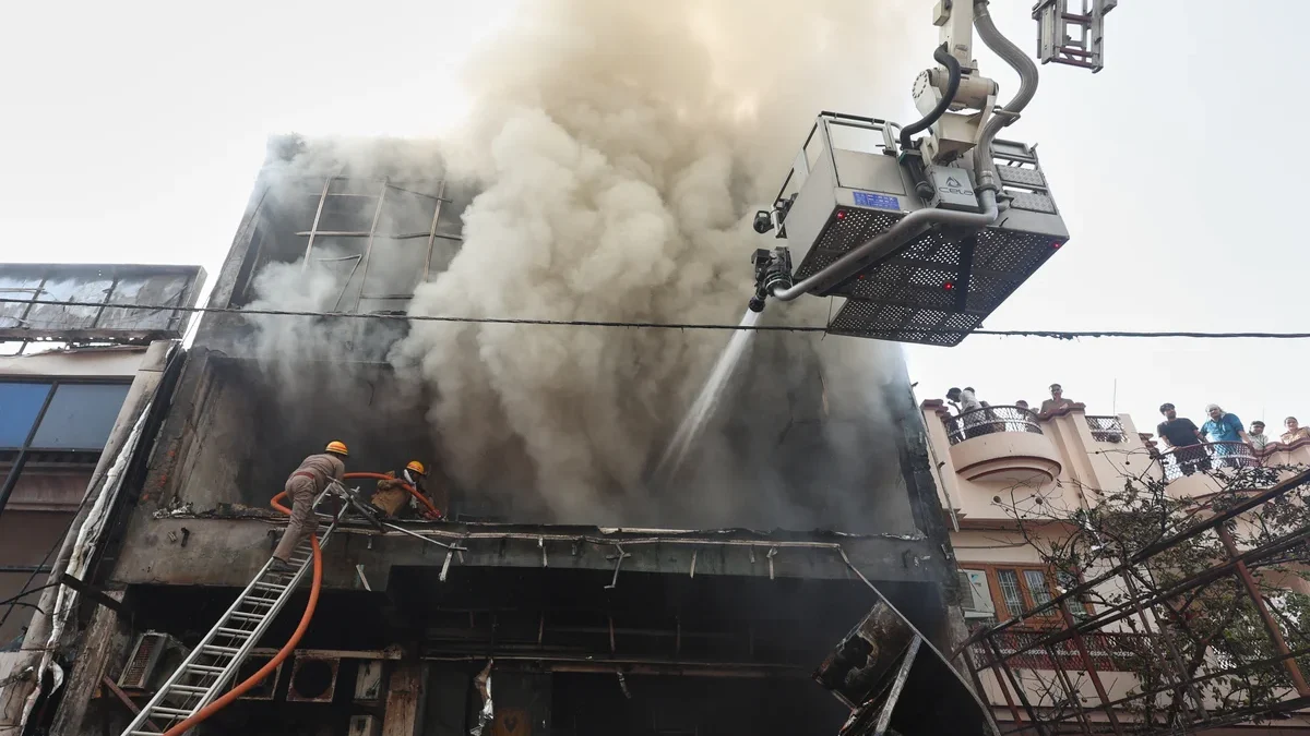 APTOPIX_India_Fire_35239