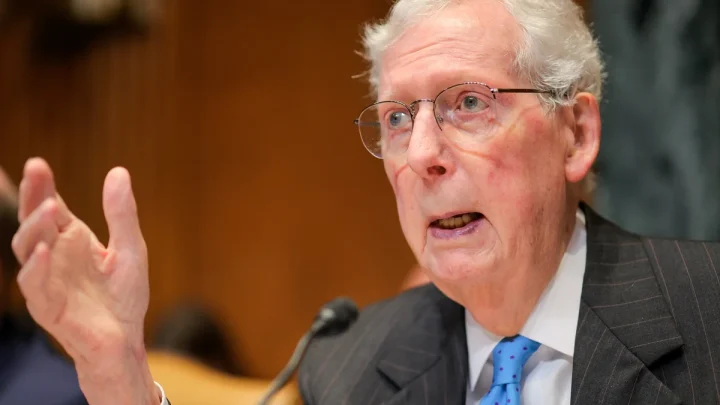 Senator Mitch McConnell, 84, hospitalized for second time in just a few months