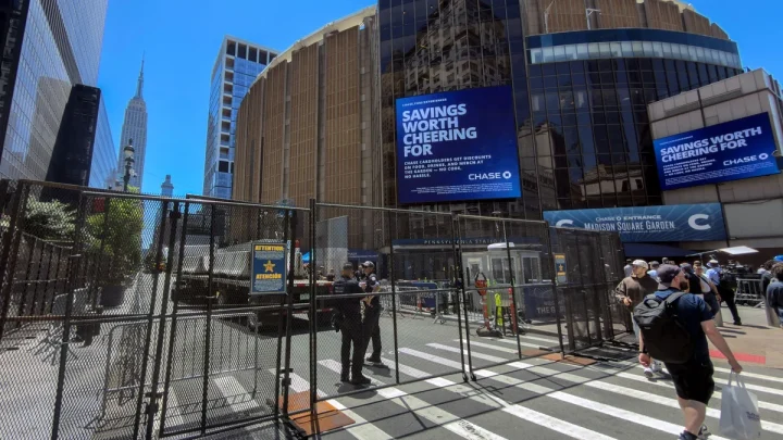Knicks fans fume over strict security measures as Trump attends NBA Finals game