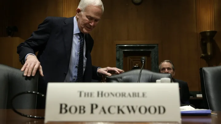 Former Republican Senator who resigned after sexual harassment scandal dies at 93