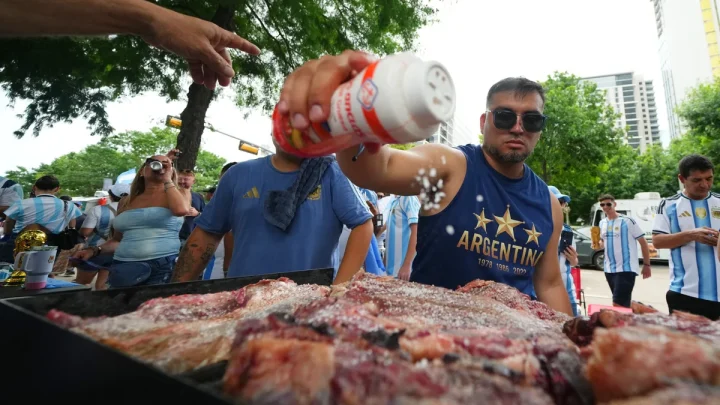 There’s a beef about beef at the World Cup, as Argentina fans pour into Texas