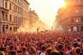 Tens of thousands brave record heatwave to celebrate Budapest Pride after Viktor Orbán’s ousting