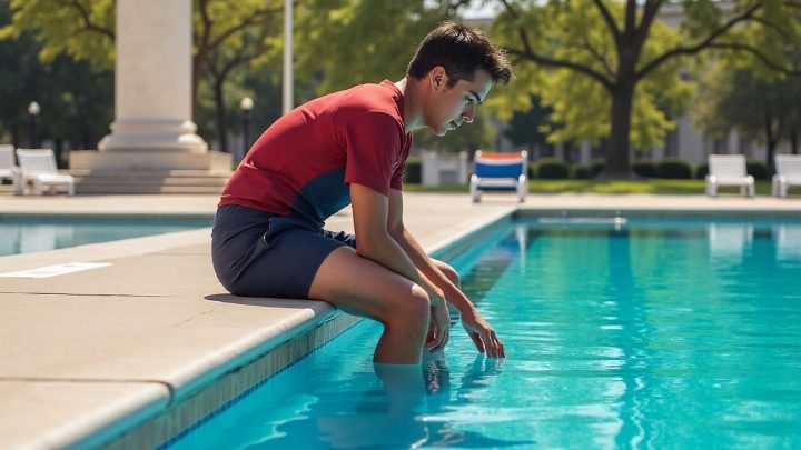 US Olympian arrested by US Park Police for ‘touching’ Reflecting Pool liner — but swears he didn’t peel it off