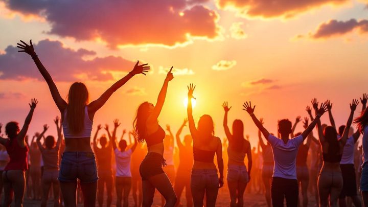 Summer solstice: Revellers greet sunrise on longest day of the year