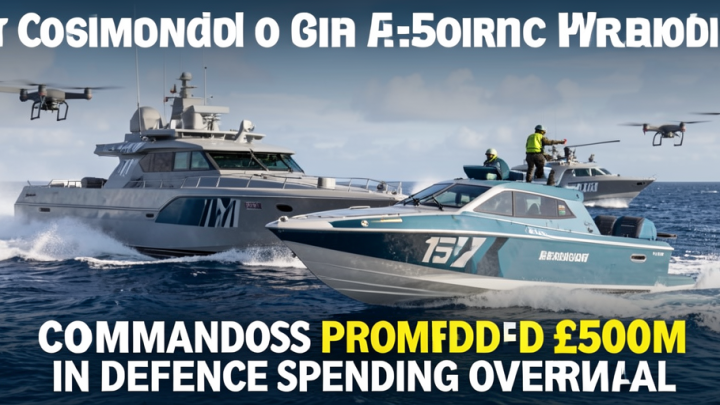 High-speed boats and drones: Commandos promised £500m in defence spending overhaul