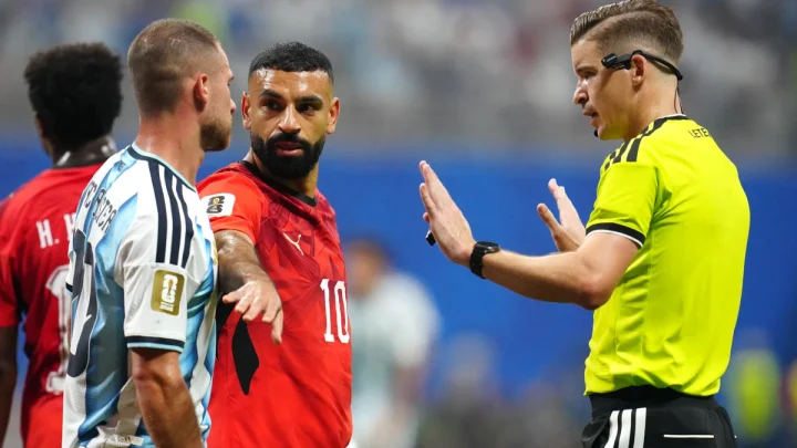 Fifa hit back after Egypt’s ‘fix’ claim over controversial Argentina decisions