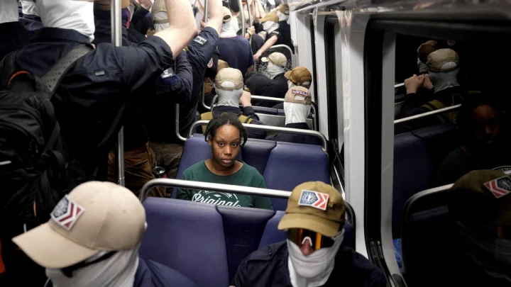 ‘Defining image’ of America? Picture of Black woman surrounded by white supremacist group in DC on July 4 goes viral