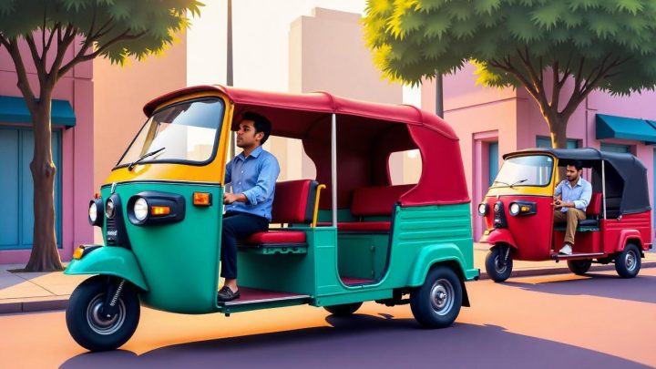 Indian ‘pranksters’ are using a Chinese app to shut down e-rickshaws mid-ride