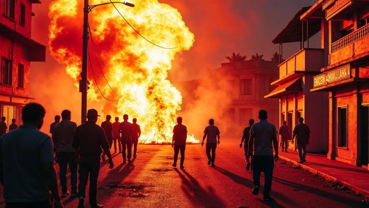 25 dead and more than 100 injured after clashes break out in Sri Lanka prison