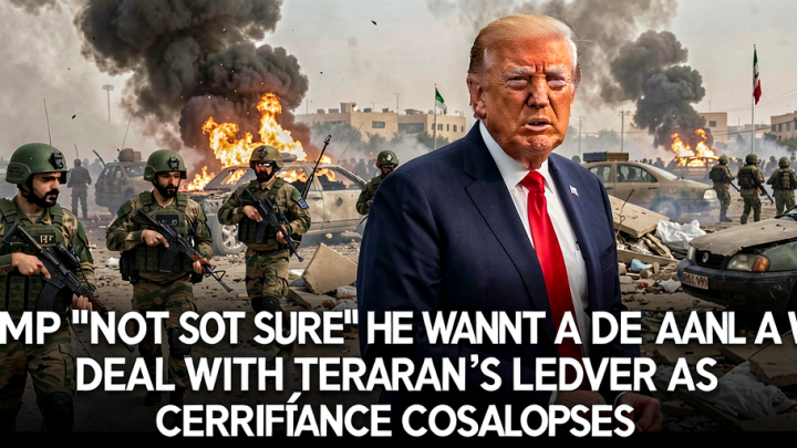 Iran-US war latest: Trump ‘not sure’ he wants a deal with Tehran’s leaders as ceasefire collapses