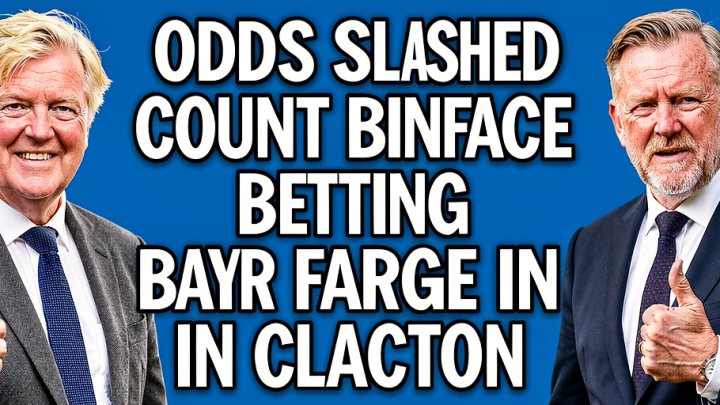Odds slashed on Count Binface beating Farage in Clacton