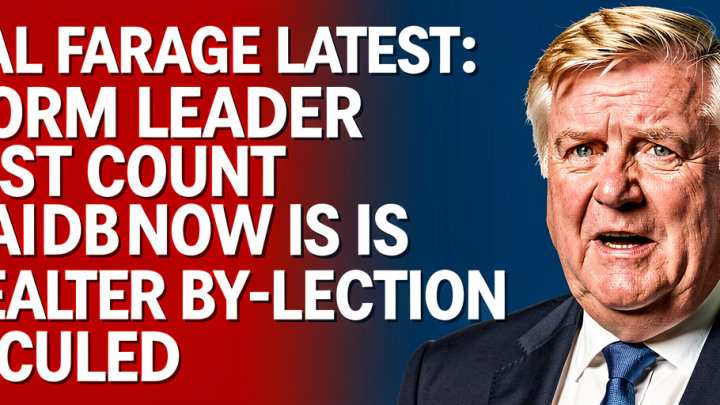 Nigel Farage latest: Reform leader insists Count Binface showdown is ‘real’ after by-election ridiculed