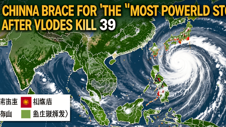 Typhoon Bavi mapped: Taiwan and China brace for the ‘most powerful storm in years’ after floods kill 39