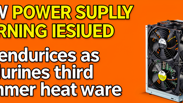 New power supply warning issued as UK endures third summer heatwave