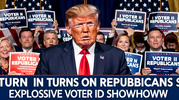 Trump turns on Republicans in explosive voter ID showdown
