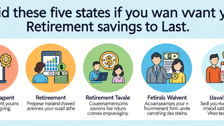 Avoid these five states if you want your retirement savings to last
